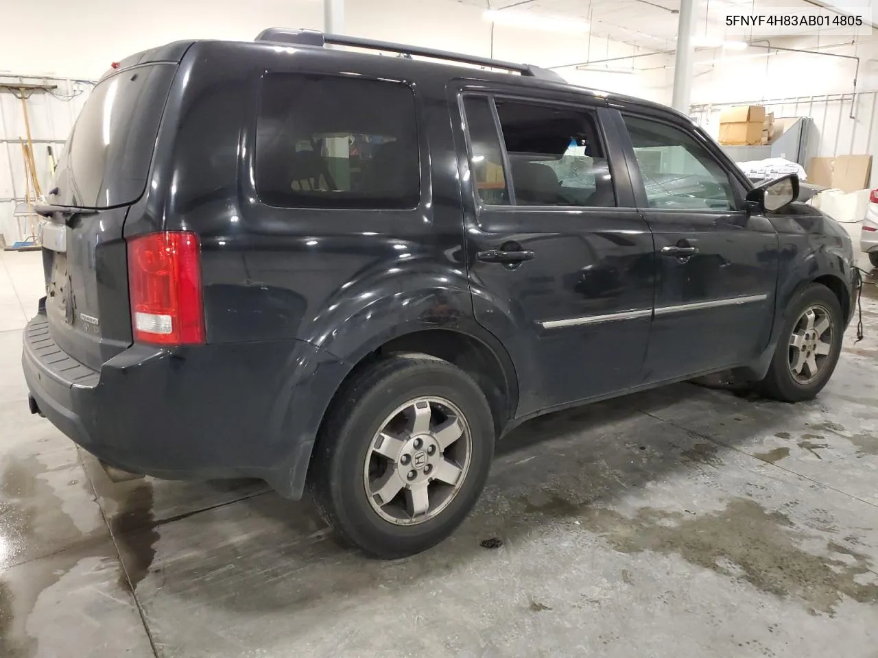 2010 Honda Pilot Touring VIN: 5FNYF4H83AB014805 Lot: 78393014