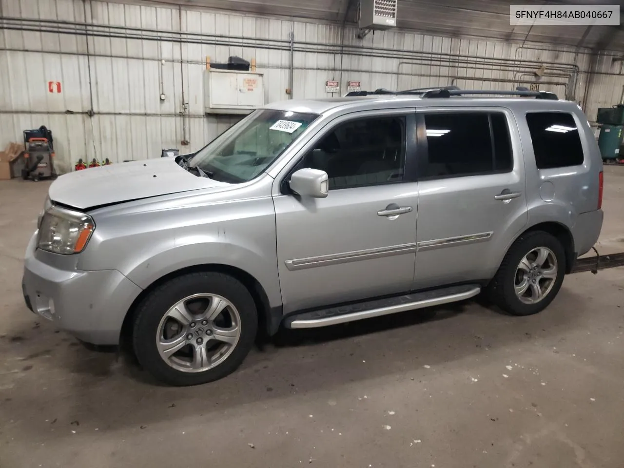 2010 Honda Pilot Touring VIN: 5FNYF4H84AB040667 Lot: 78439604