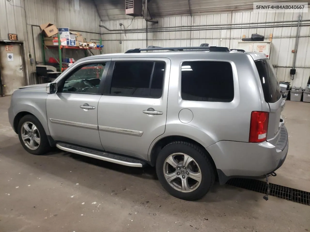 2010 Honda Pilot Touring VIN: 5FNYF4H84AB040667 Lot: 78439604