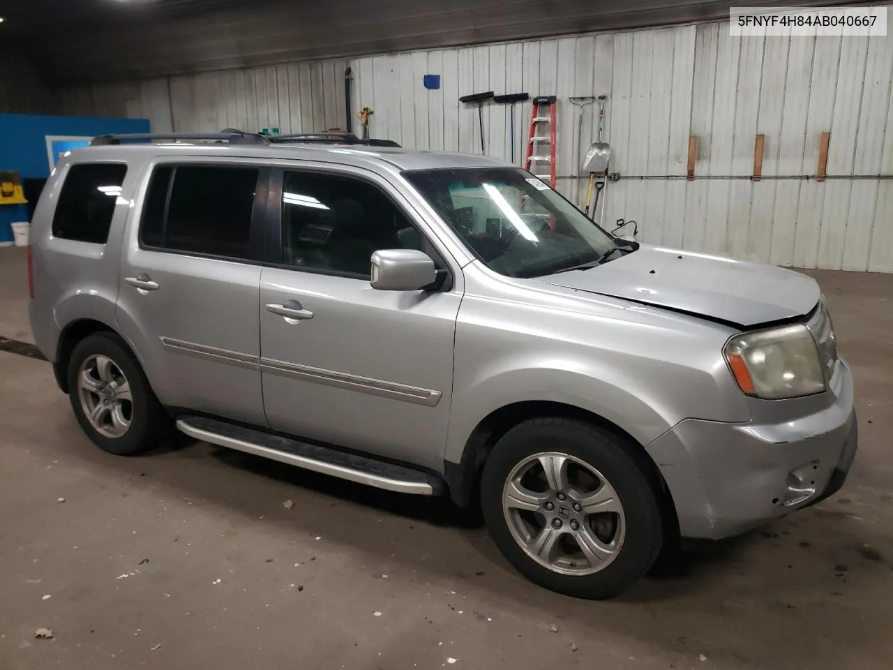 2010 Honda Pilot Touring VIN: 5FNYF4H84AB040667 Lot: 78439604