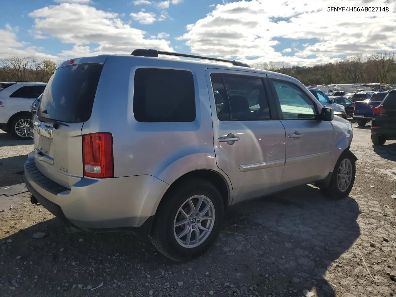 2010 Honda Pilot Exl VIN: 5FNYF4H56AB027148 Lot: 78723174