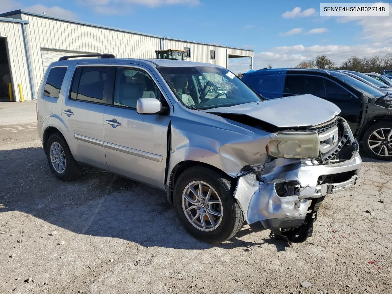 2010 Honda Pilot Exl VIN: 5FNYF4H56AB027148 Lot: 78723174