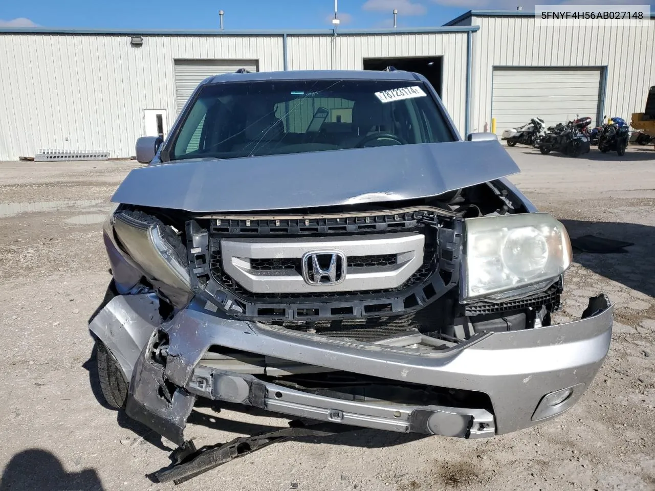 2010 Honda Pilot Exl VIN: 5FNYF4H56AB027148 Lot: 78723174