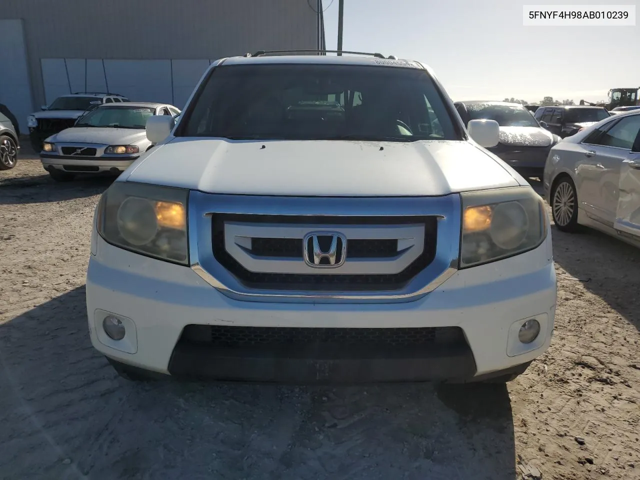 2010 Honda Pilot Touring VIN: 5FNYF4H98AB010239 Lot: 80004554