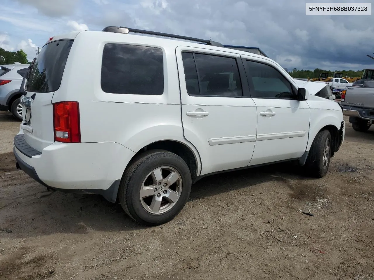 5FNYF3H68BB037328 2011 Honda Pilot Exl