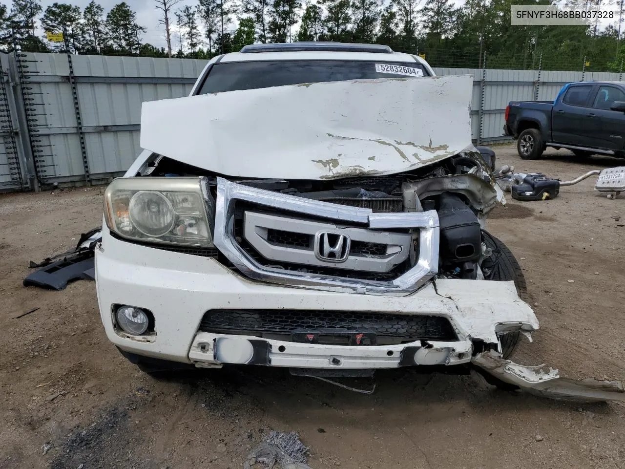 5FNYF3H68BB037328 2011 Honda Pilot Exl