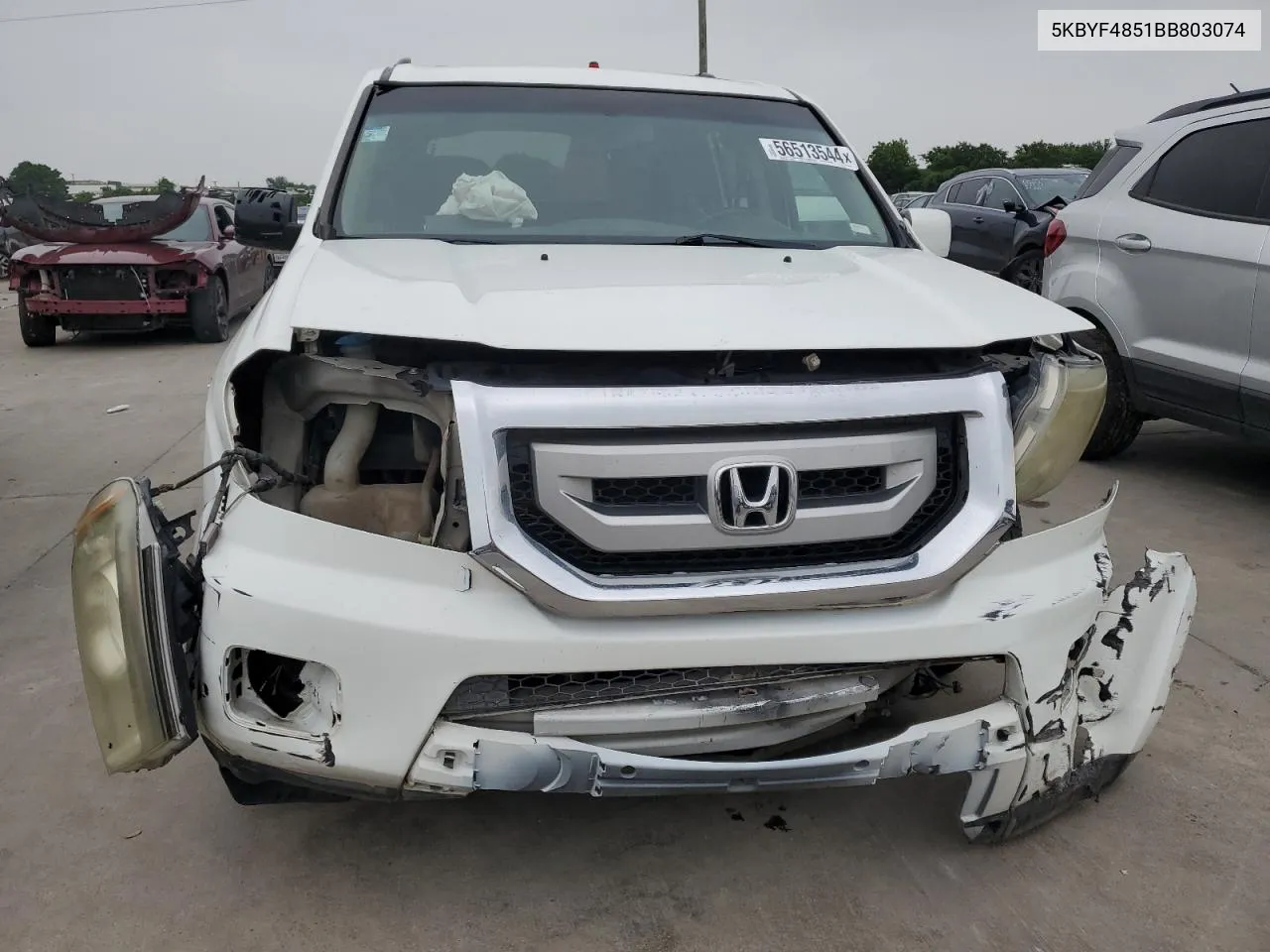 5KBYF4851BB803074 2011 Honda Pilot