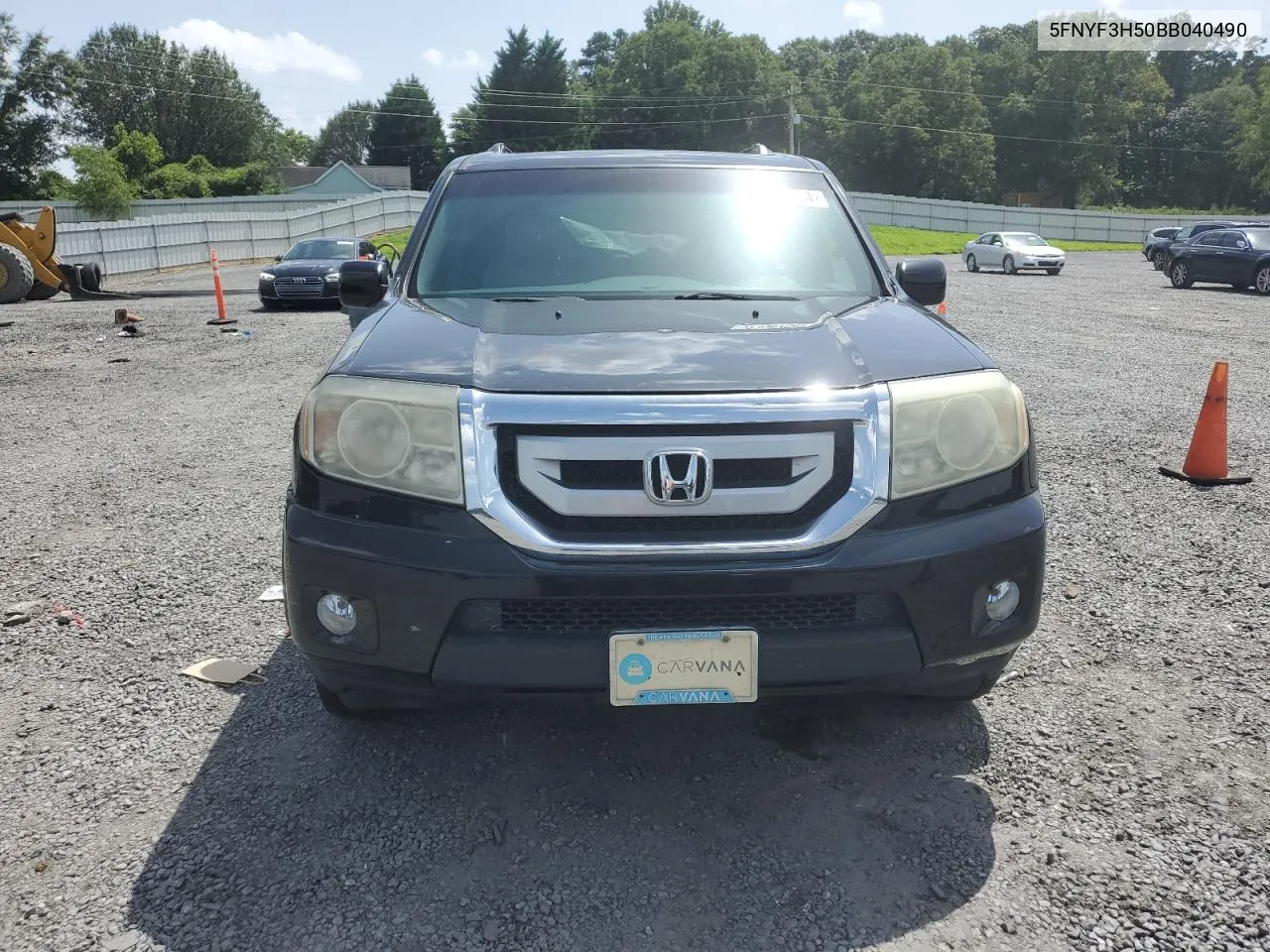 5FNYF3H50BB040490 2011 Honda Pilot Exl