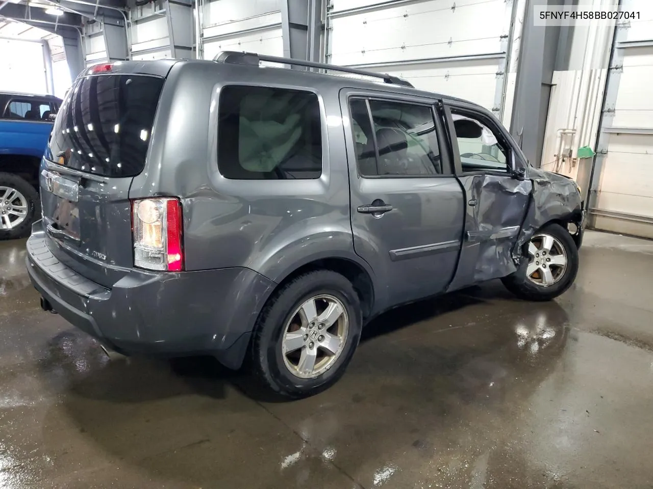 2011 Honda Pilot Exl VIN: 5FNYF4H58BB027041 Lot: 58947334