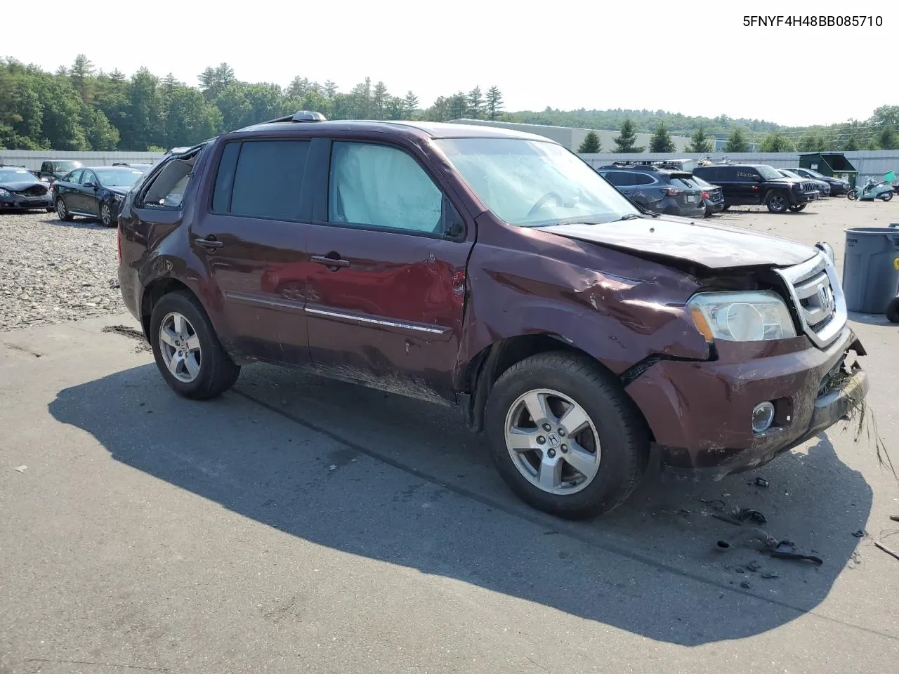 5FNYF4H48BB085710 2011 Honda Pilot Ex