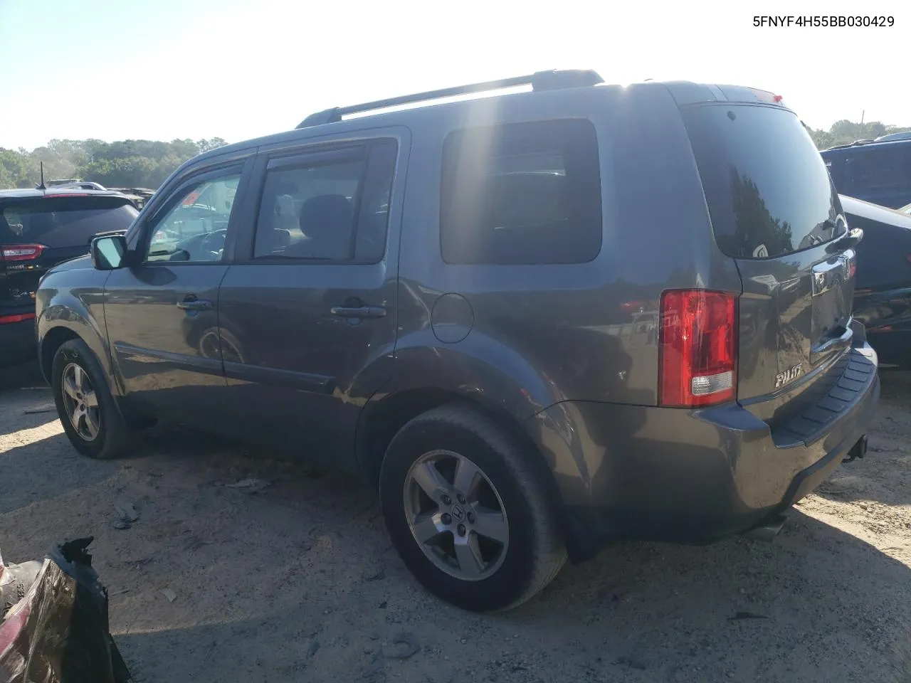 2011 Honda Pilot Exl VIN: 5FNYF4H55BB030429 Lot: 60516984