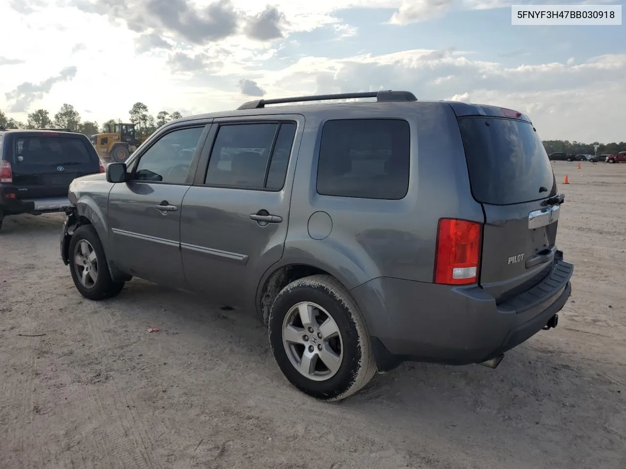 2011 Honda Pilot Ex VIN: 5FNYF3H47BB030918 Lot: 63890504