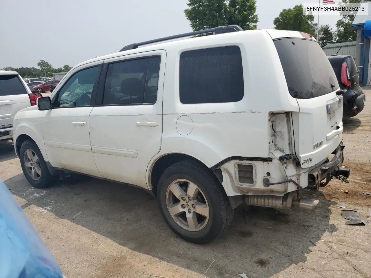 2011 Honda Pilot Ex VIN: 5FNYF3H4XBB025213 Lot: 64216564