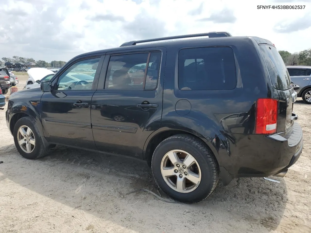 2011 Honda Pilot Exl VIN: 5FNYF4H53BB062537 Lot: 66406614