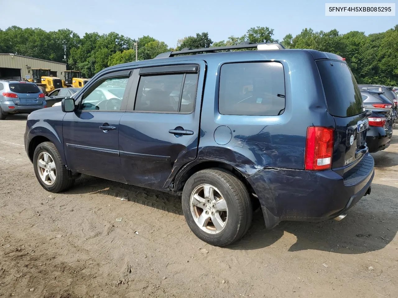 5FNYF4H5XBB085295 2011 Honda Pilot Exl