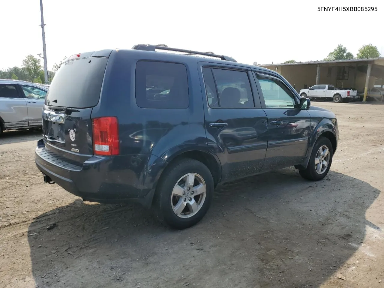 5FNYF4H5XBB085295 2011 Honda Pilot Exl