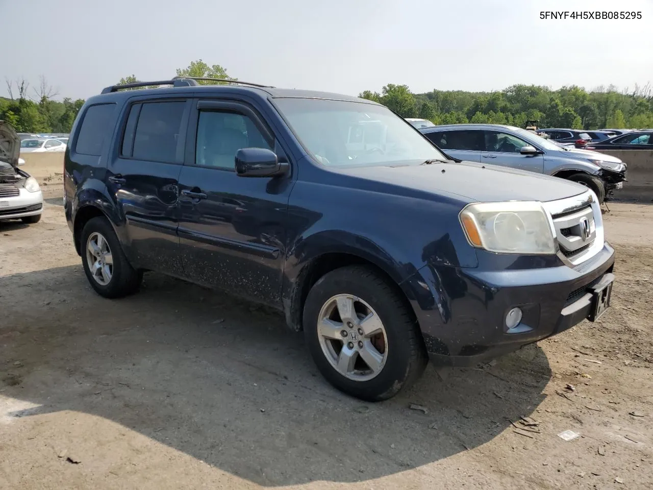 2011 Honda Pilot Exl VIN: 5FNYF4H5XBB085295 Lot: 66784364