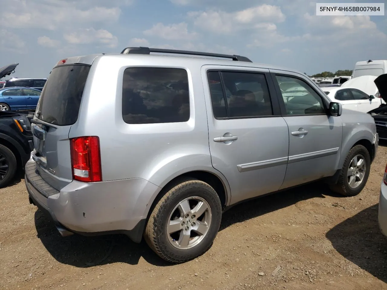 2011 Honda Pilot Exl VIN: 5FNYF4H65BB007984 Lot: 67065954