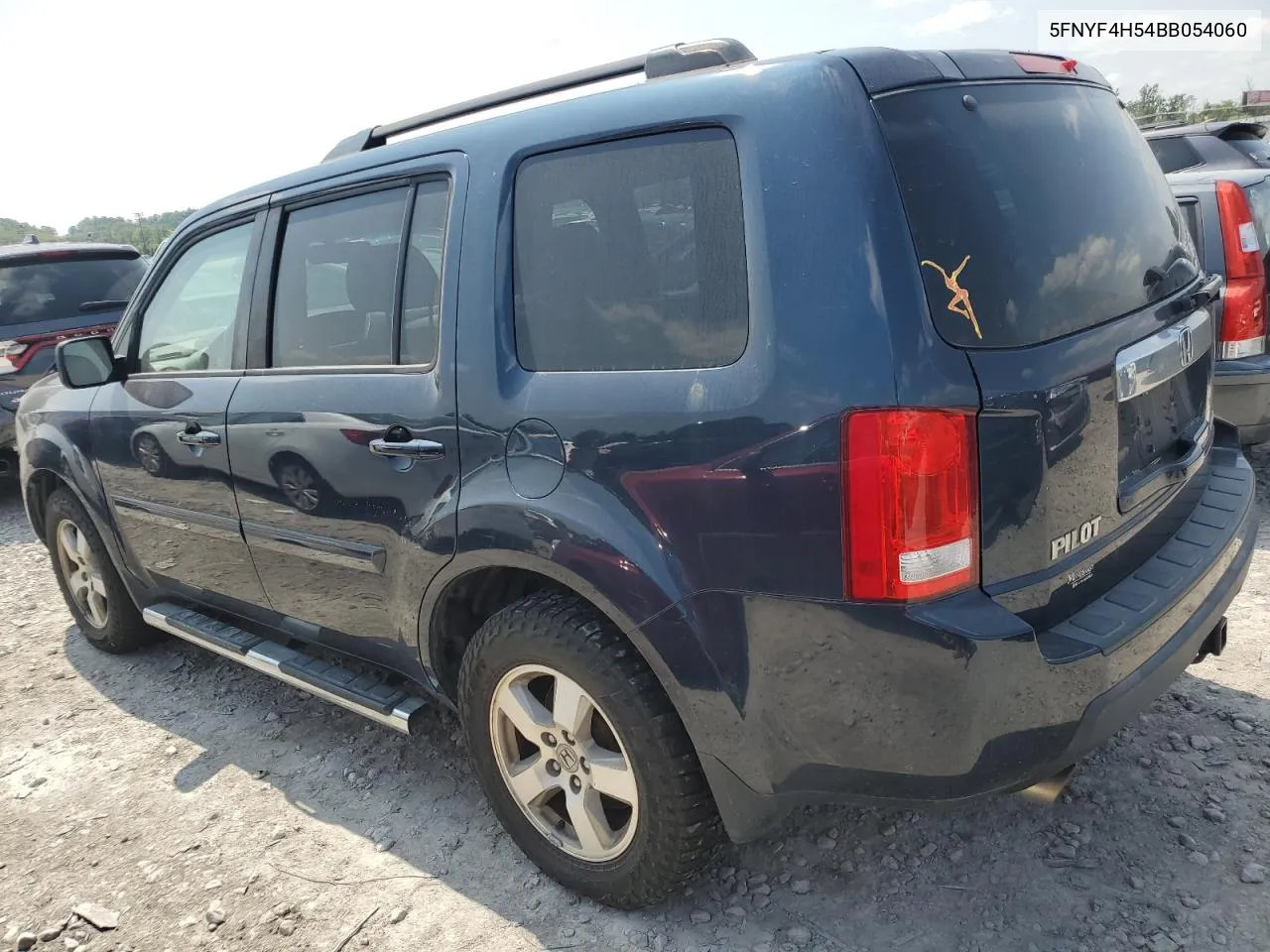 2011 Honda Pilot Exl VIN: 5FNYF4H54BB054060 Lot: 67869844