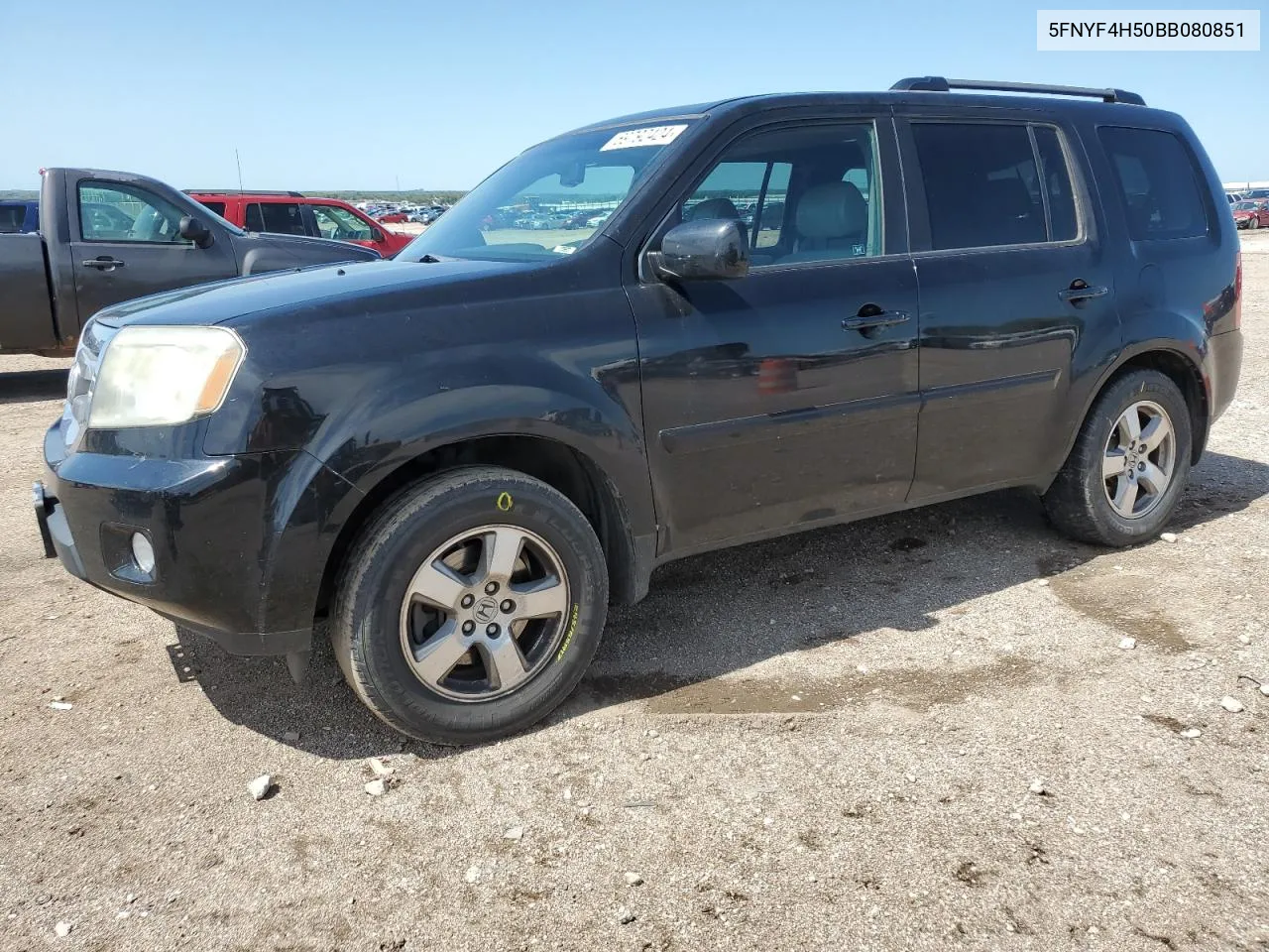 5FNYF4H50BB080851 2011 Honda Pilot Exl