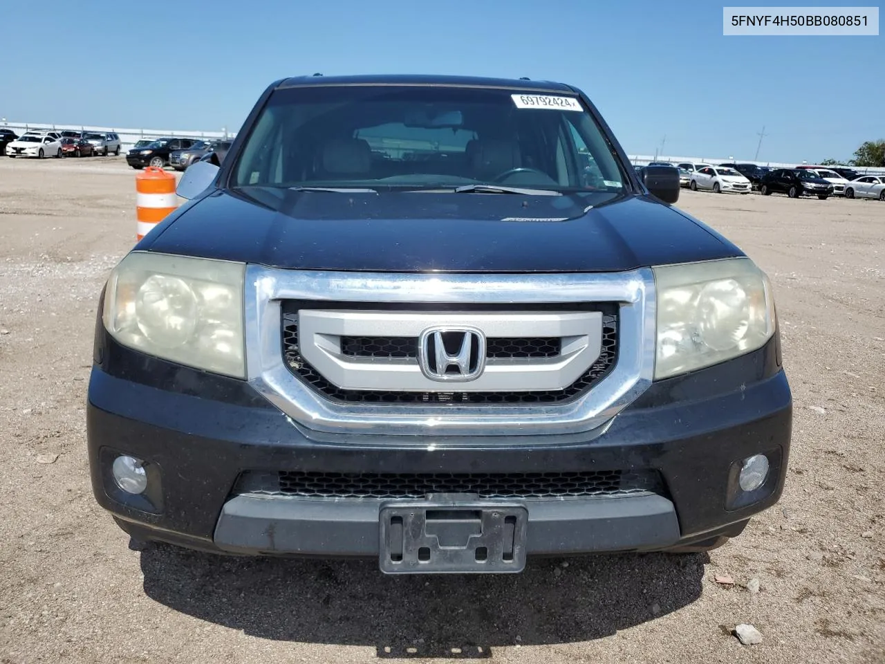 2011 Honda Pilot Exl VIN: 5FNYF4H50BB080851 Lot: 69792424