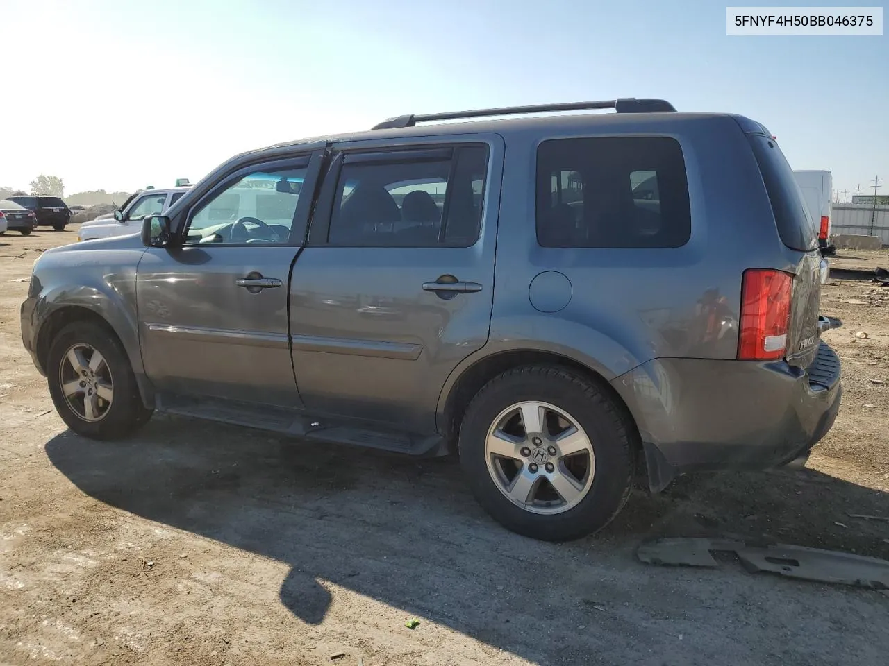 2011 Honda Pilot Exl VIN: 5FNYF4H50BB046375 Lot: 69971434