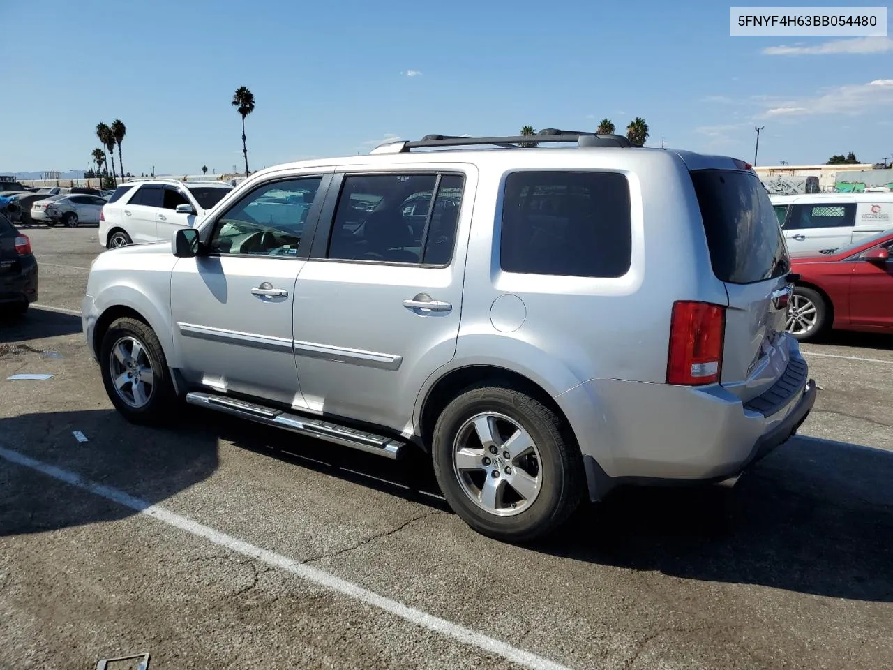 5FNYF4H63BB054480 2011 Honda Pilot Exl