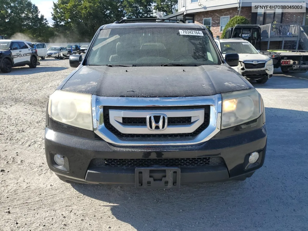 2011 Honda Pilot Exln VIN: 5FNYF4H70BB045003 Lot: 70342164