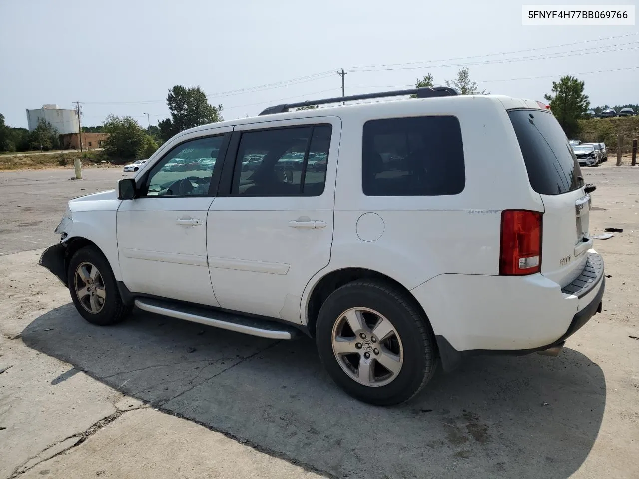 2011 Honda Pilot Exln VIN: 5FNYF4H77BB069766 Lot: 70755714