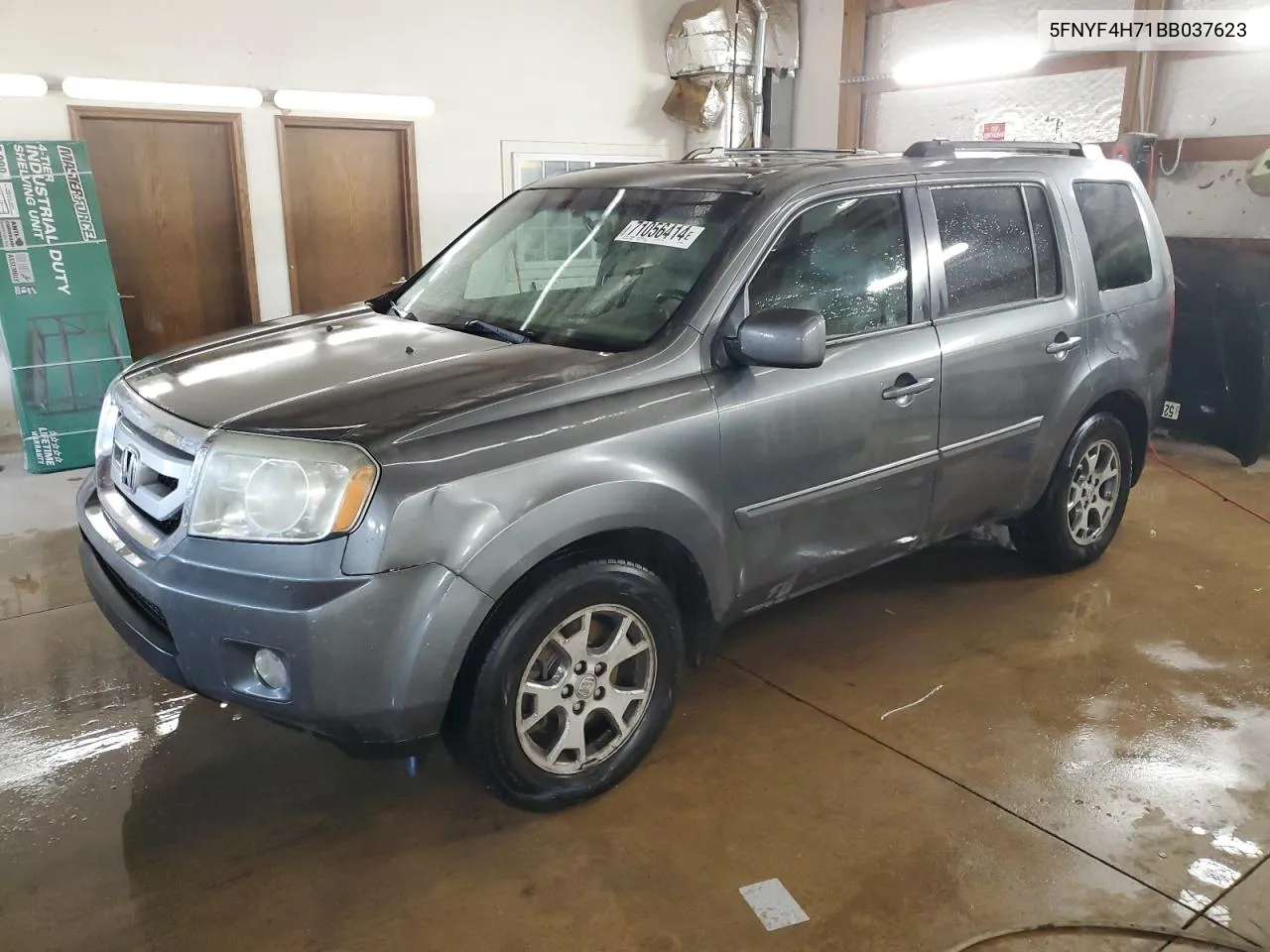 2011 Honda Pilot Exln VIN: 5FNYF4H71BB037623 Lot: 71056414