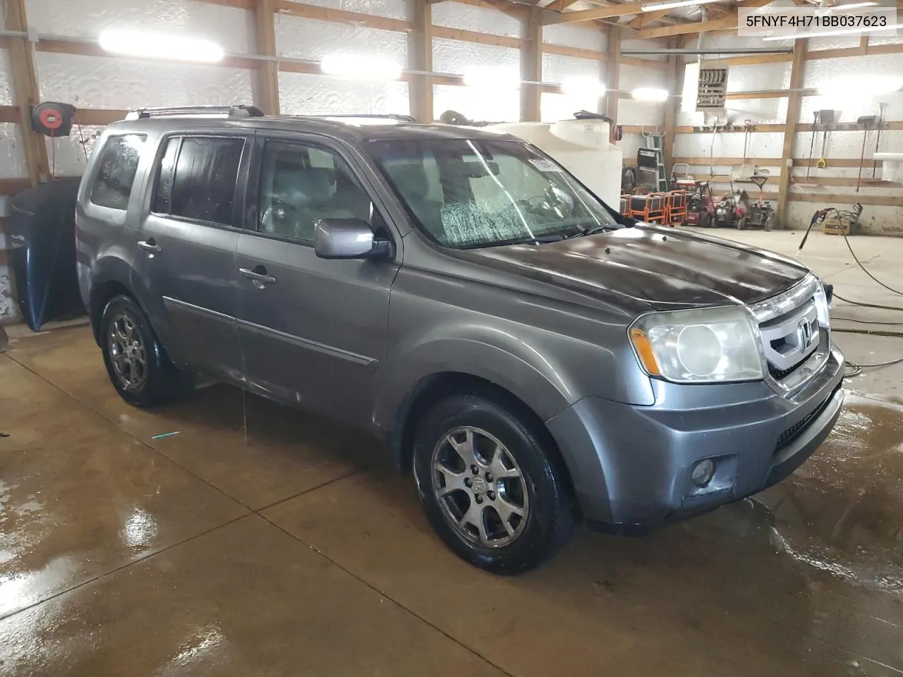 2011 Honda Pilot Exln VIN: 5FNYF4H71BB037623 Lot: 71056414