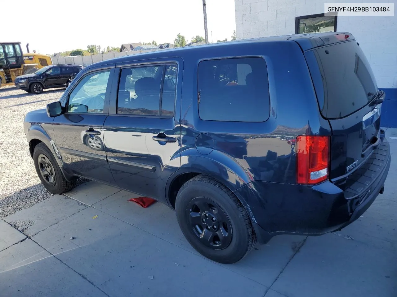 2011 Honda Pilot Lx VIN: 5FNYF4H29BB103484 Lot: 71411984