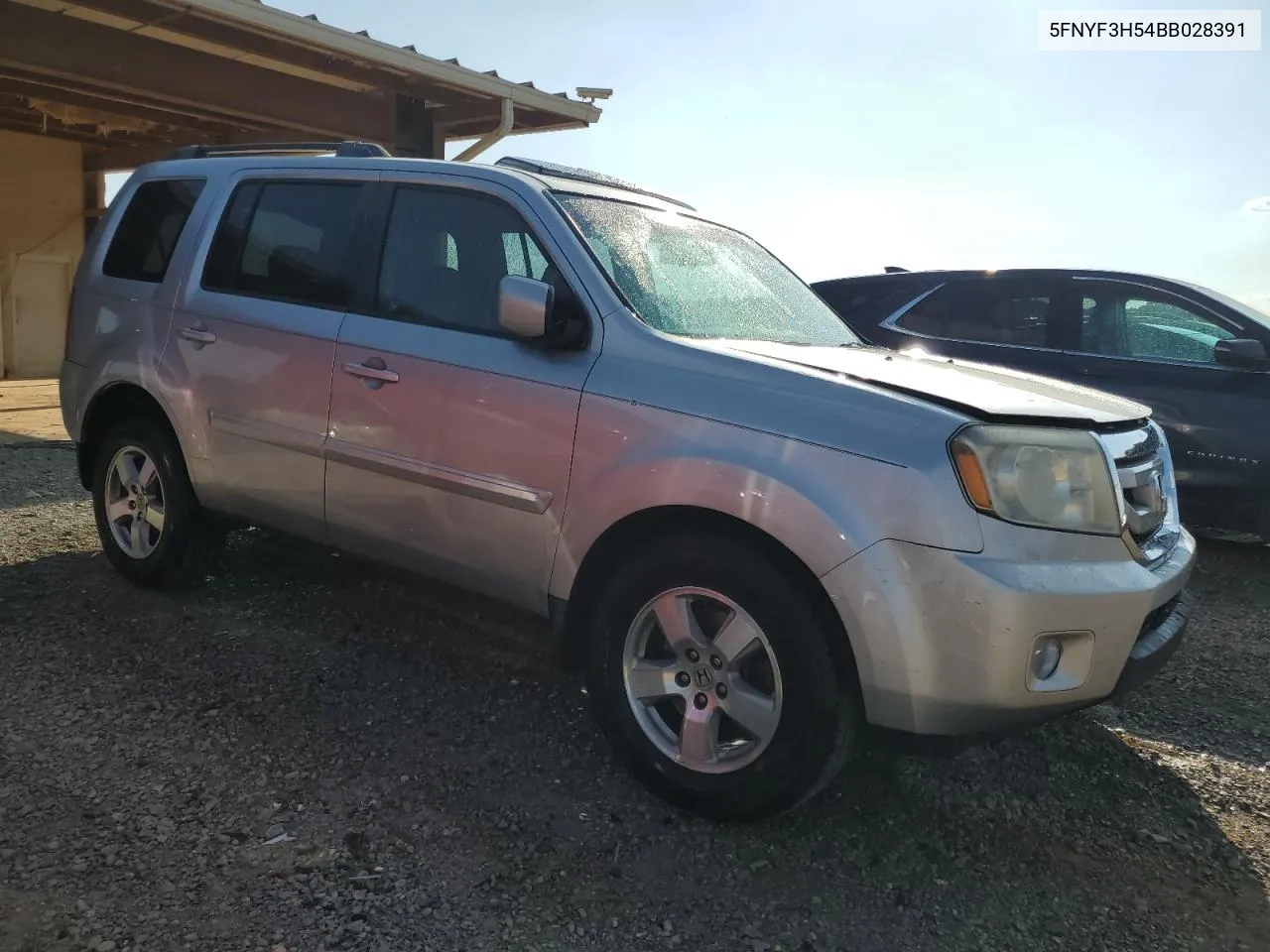 2011 Honda Pilot Exl VIN: 5FNYF3H54BB028391 Lot: 71608514