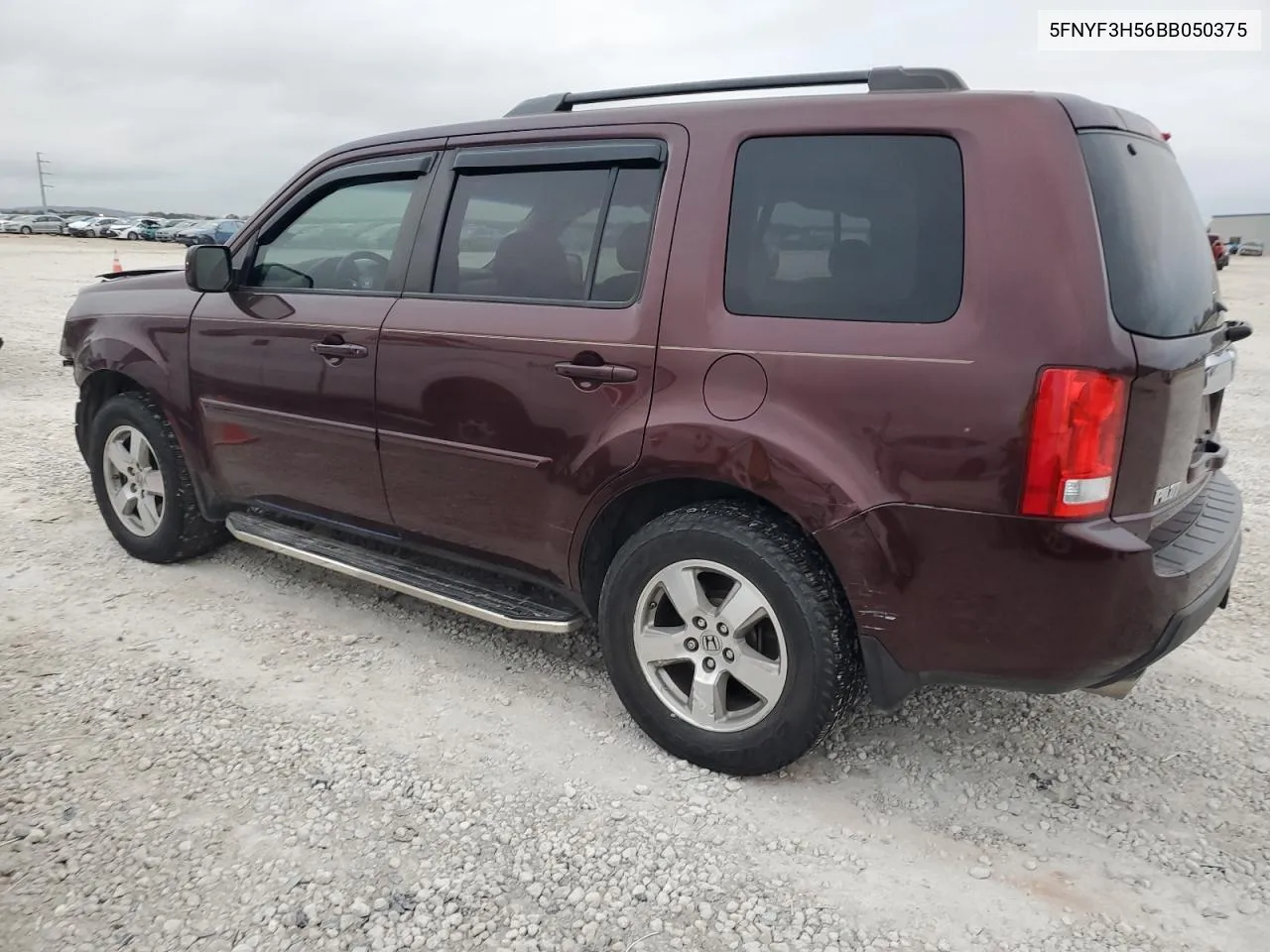 2011 Honda Pilot Exl VIN: 5FNYF3H56BB050375 Lot: 71751324