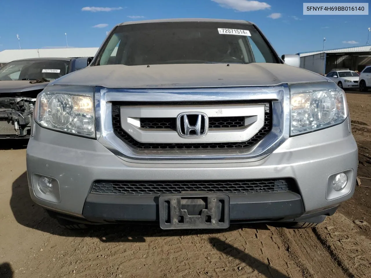 5FNYF4H69BB016140 2011 Honda Pilot Exl