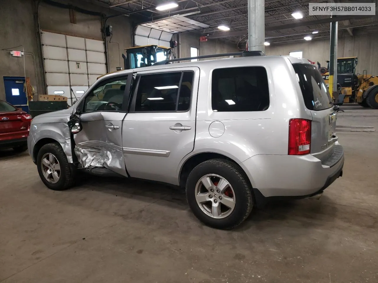 2011 Honda Pilot Exl VIN: 5FNYF3H57BB014033 Lot: 72144094