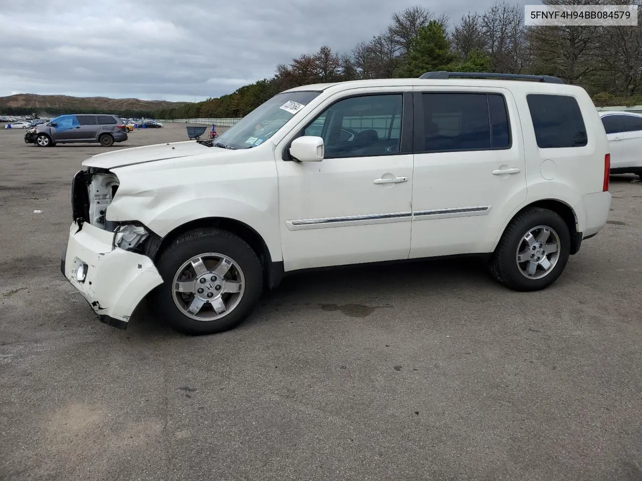 2011 Honda Pilot Touring VIN: 5FNYF4H94BB084579 Lot: 72281664