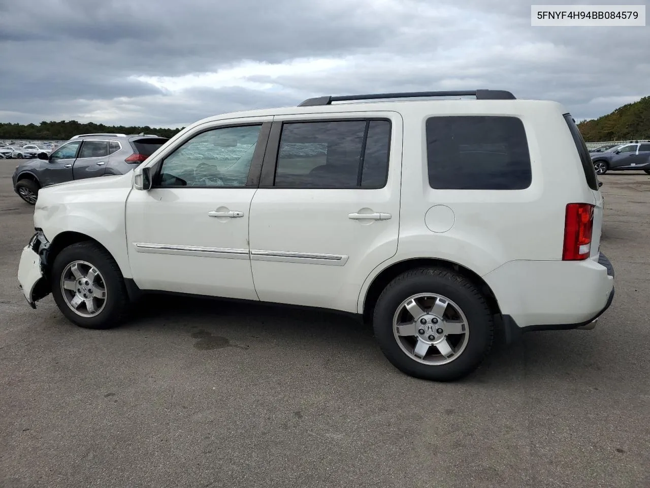 2011 Honda Pilot Touring VIN: 5FNYF4H94BB084579 Lot: 72281664