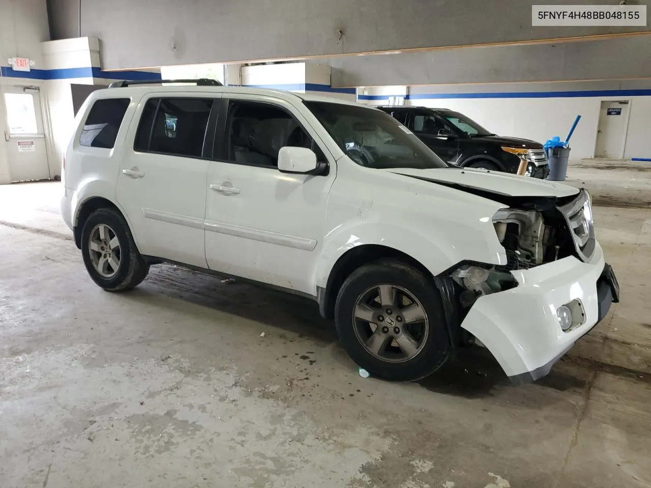 2011 Honda Pilot Ex VIN: 5FNYF4H48BB048155 Lot: 73080364