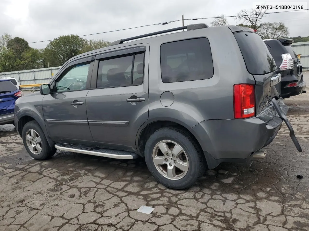 2011 Honda Pilot Exl VIN: 5FNYF3H54BB040198 Lot: 73158234