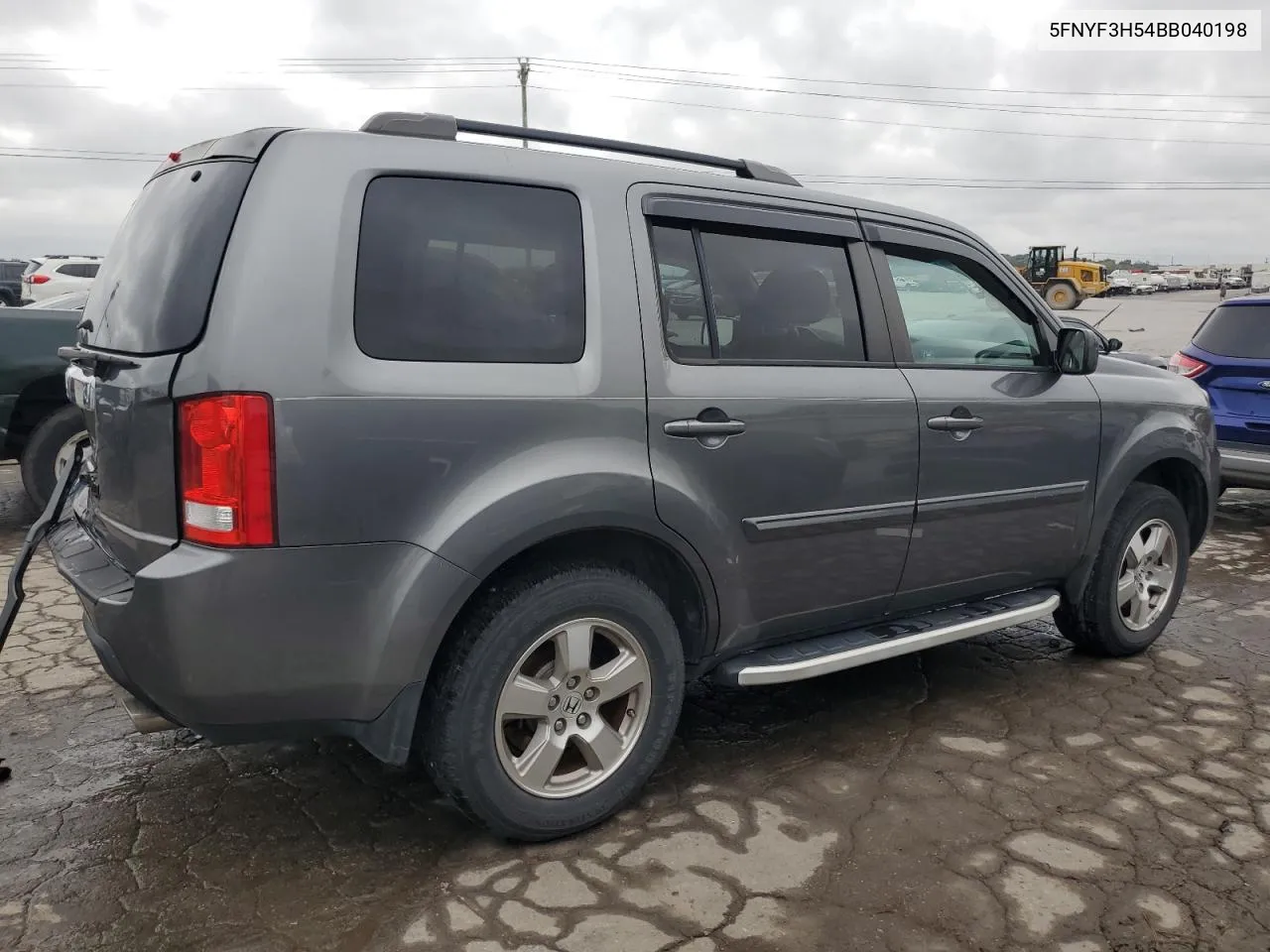 2011 Honda Pilot Exl VIN: 5FNYF3H54BB040198 Lot: 73158234