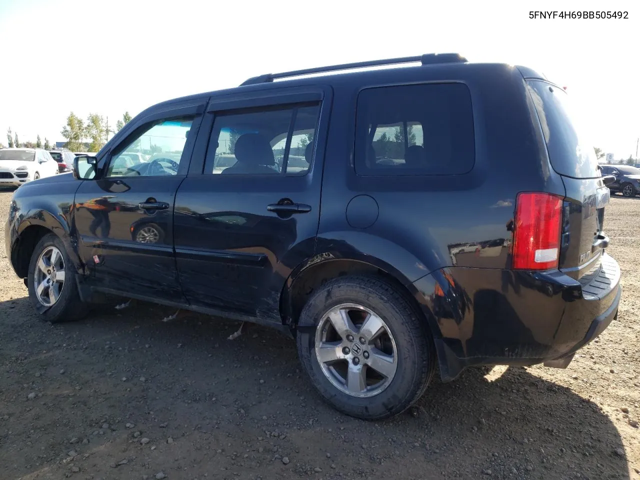 2011 Honda Pilot Exl VIN: 5FNYF4H69BB505492 Lot: 73402994