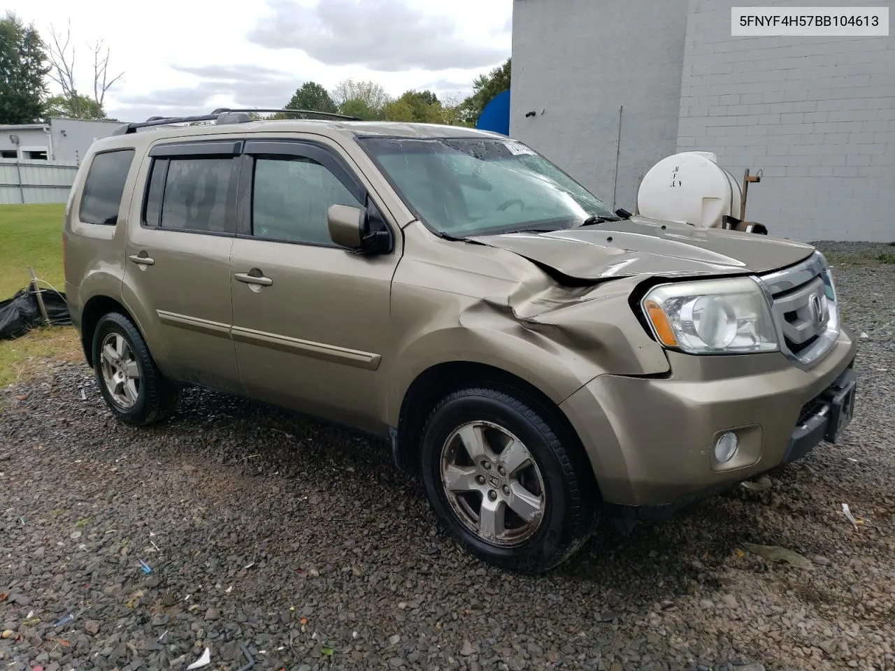 5FNYF4H57BB104613 2011 Honda Pilot Exl