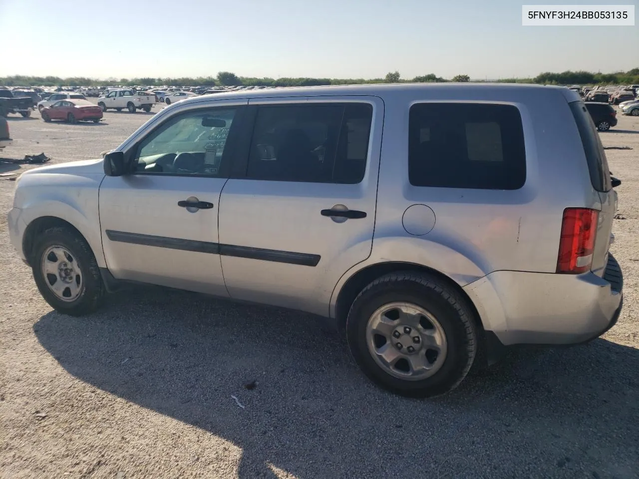 5FNYF3H24BB053135 2011 Honda Pilot Lx