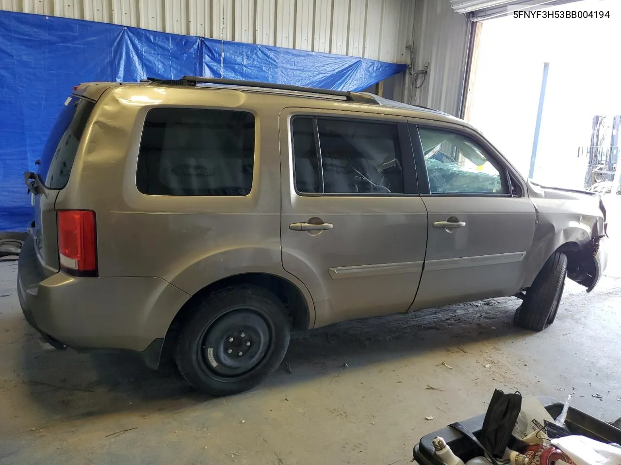 2011 Honda Pilot Exl VIN: 5FNYF3H53BB004194 Lot: 74206114