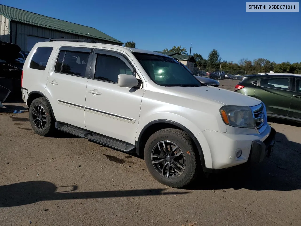 2011 Honda Pilot Touring VIN: 5FNYF4H95BB071811 Lot: 74206364