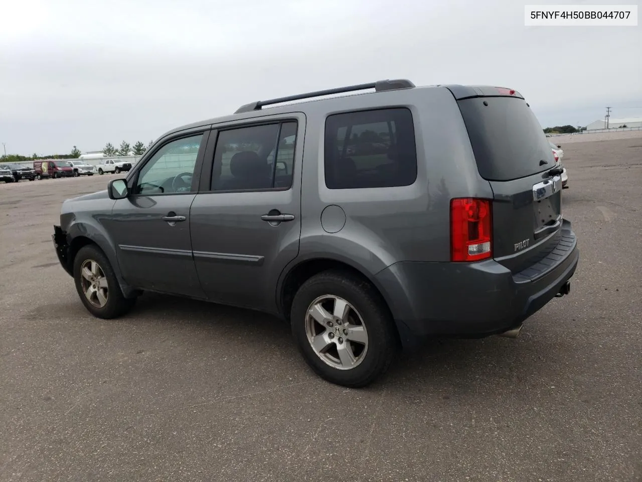 2011 Honda Pilot Exl VIN: 5FNYF4H50BB044707 Lot: 74208634