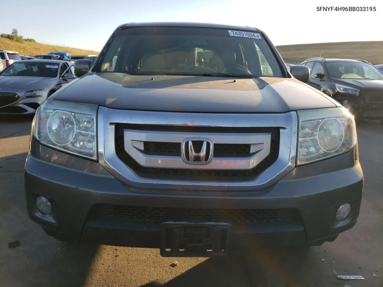 5FNYF4H96BB033195 2011 Honda Pilot Touring