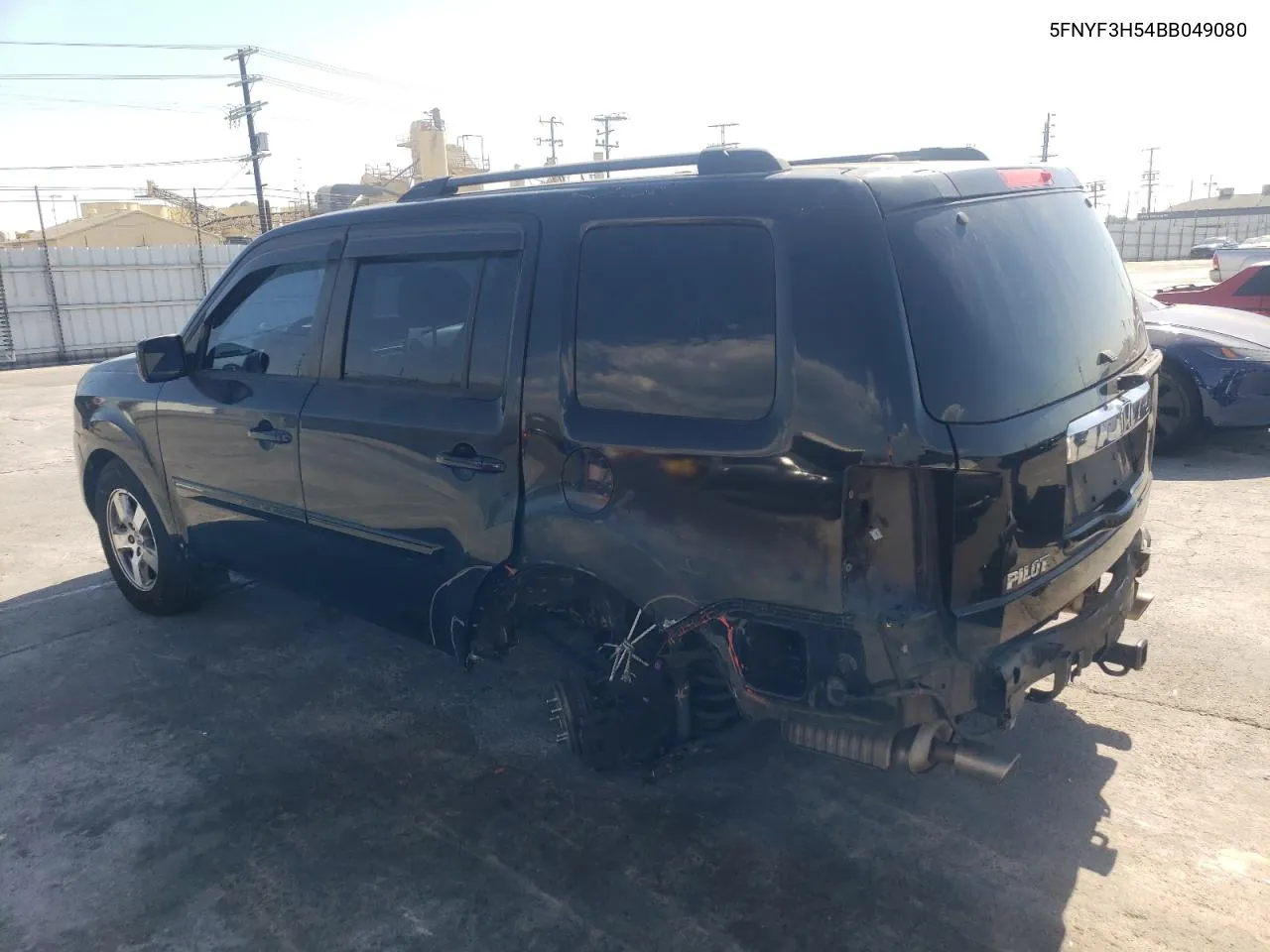 2011 Honda Pilot Exl VIN: 5FNYF3H54BB049080 Lot: 74359554