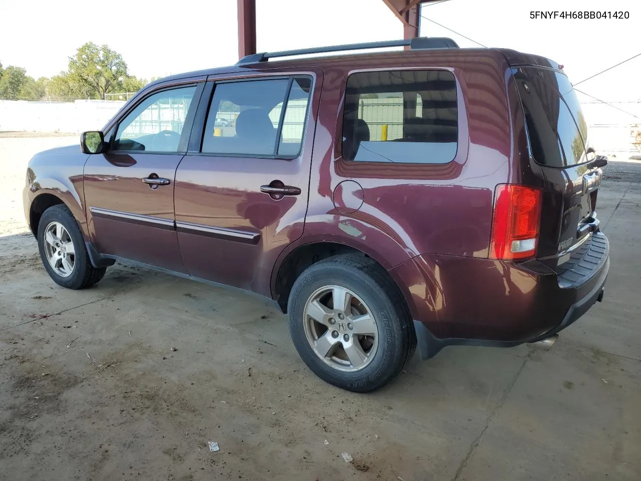 2011 Honda Pilot Exl VIN: 5FNYF4H68BB041420 Lot: 74575754